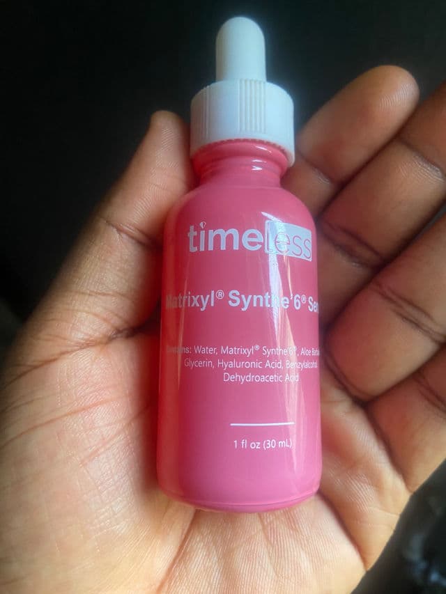 Timeless Matrixyl Synthe'6 Serum review photo by Theskinstitution