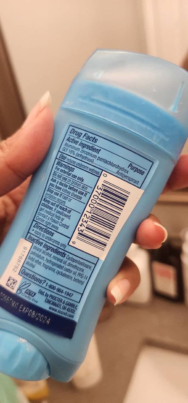 Secret pH Balanced Island Breeze Deodorant review photo by HtetHtetK