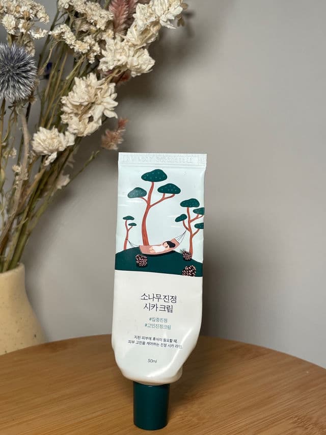 Round Lab Pine Tree Soothing Cica Cream	 review photo by Ankhiluunn