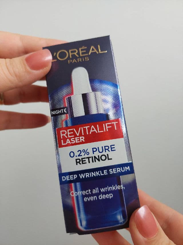 L'Oreal Paris Revitalift Laser Pure Retinol Night Serum review photo by Angiescolours