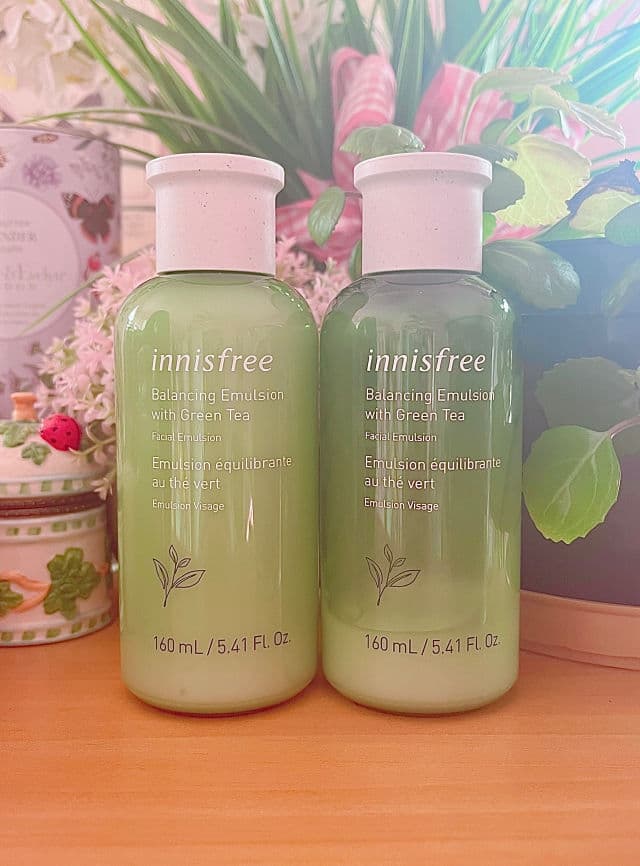INNISFREE Balancing Emulsion with Green Tea review photo by beebybabby