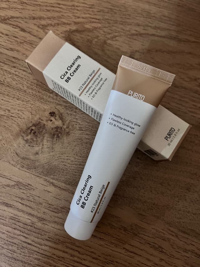 PURITO Cica Clearing BB Cream - #23 Natural Beige review photo by purrfectly