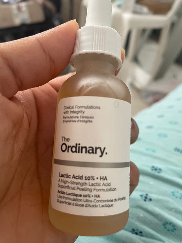 The Ordinary Lactic Acid 10% + HA review photo by yessicalora