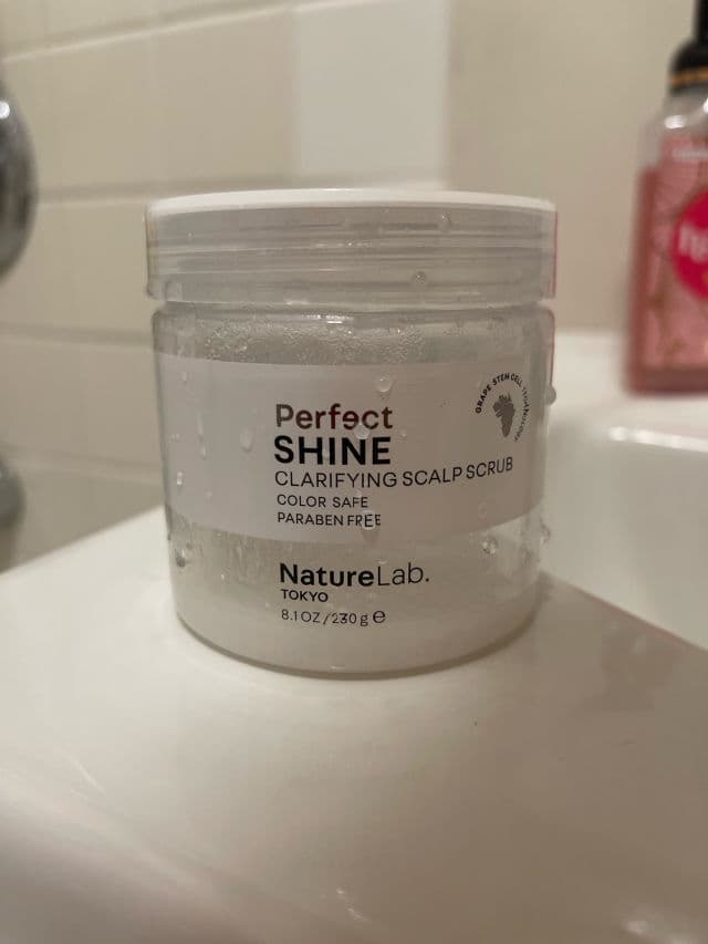 NatureLab. Tokyo Perfect Shine Clarifying Scalp Scrub review photo by Liliia7
