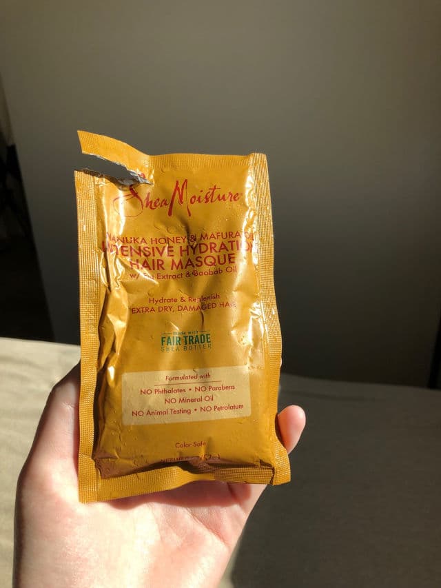 SheaMoisture Manuka Honey & Mafura Oil Intensive Hydration Hair Masque review photo by klepikovakristina