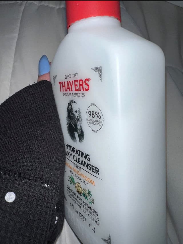 Thayers Snow Mushroom Hydrating Milky Cleanser review photo by bre54464