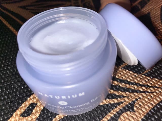 Naturium Purple Ginseng Cleansing Balm review photo by ugcwithkpm