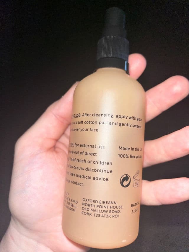 UpCircle Face Toner with Hyaluronic Acid review photo by ugcwithkp