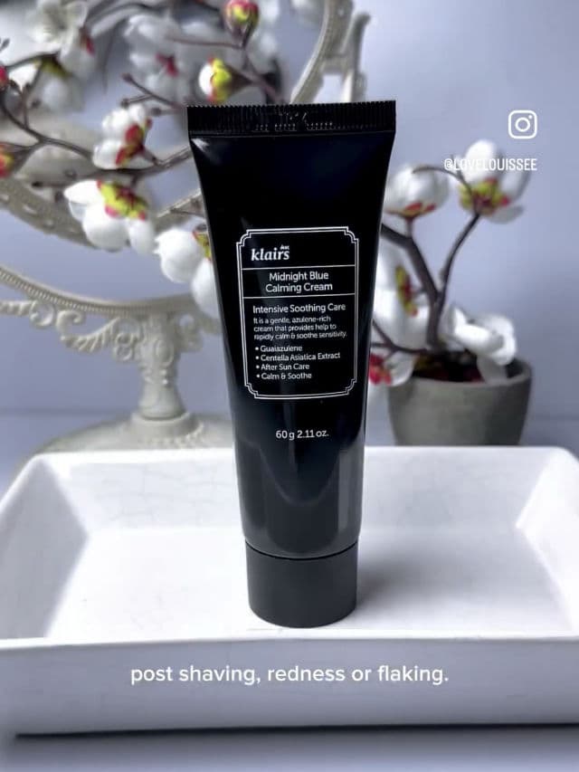 Midnight Blue Calming Cream product review