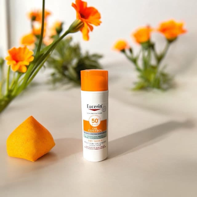 Eucerin Oil Control SPF 50 Face Sunscreen Lotion with Oil Absorbing Minerals review photo by skincarelover86