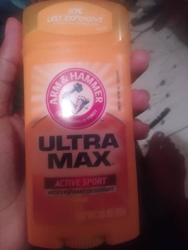 Arm & Hammer UltraMax Solid Antiperspirant Deodorant, Powder Fresh review photo by keakea