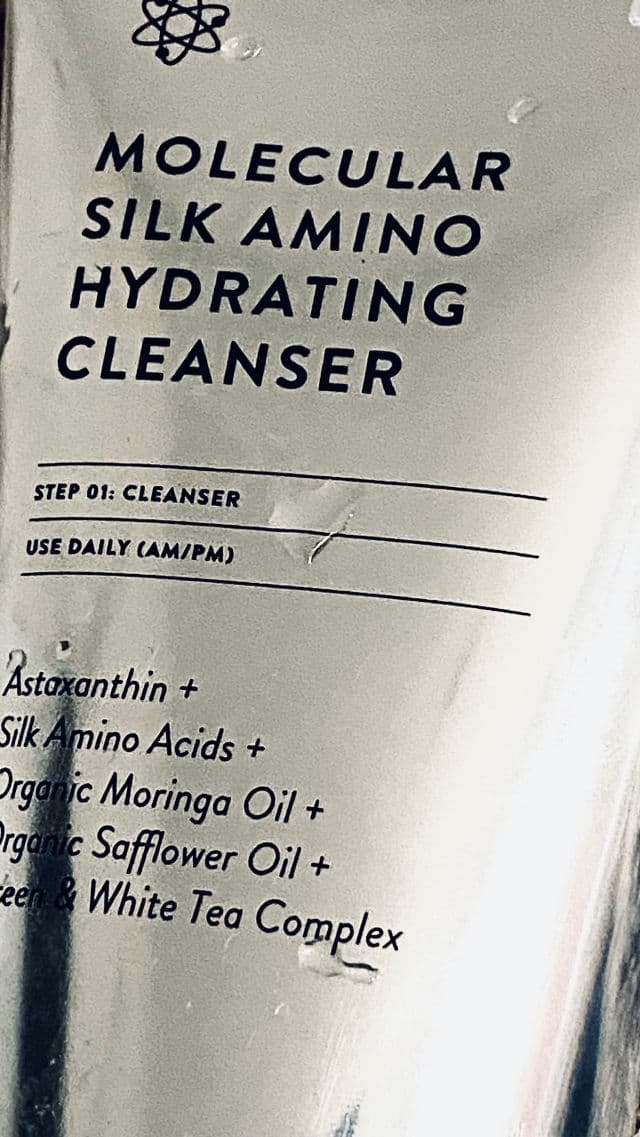 Allies of Skin Molecular Silk Amino Hydrating Cleanser review photo by brownbettybella