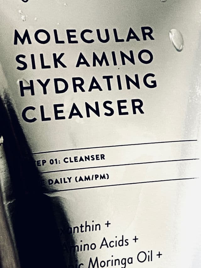 Allies of Skin Molecular Silk Amino Hydrating Cleanser review photo by brownbettybella
