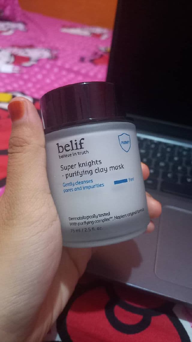 belif Super Knights Purifying Clay Mask review photo by Dityarubyjane
