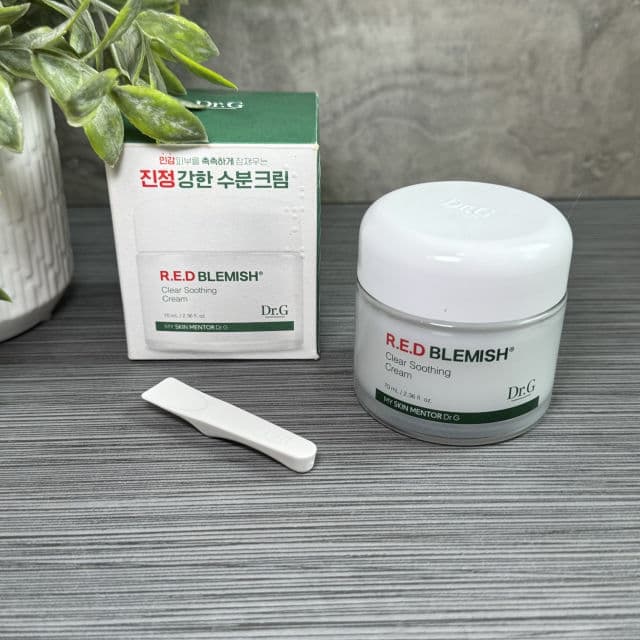 DR.G Red Blemish Clear Soothing Cream review photo by StephNickol