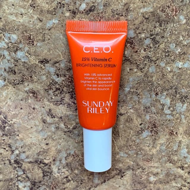 Sunday Riley C.E.O. 15% Vitamin C Brightening Serum review photo by StephNickol