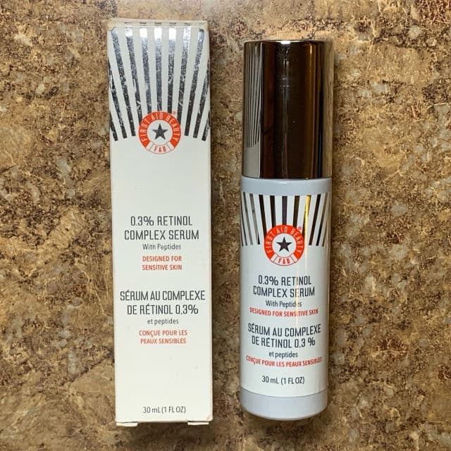 First Aid Beauty 0.3% Retinol Complex Serum with Peptides review photo by StephNickol