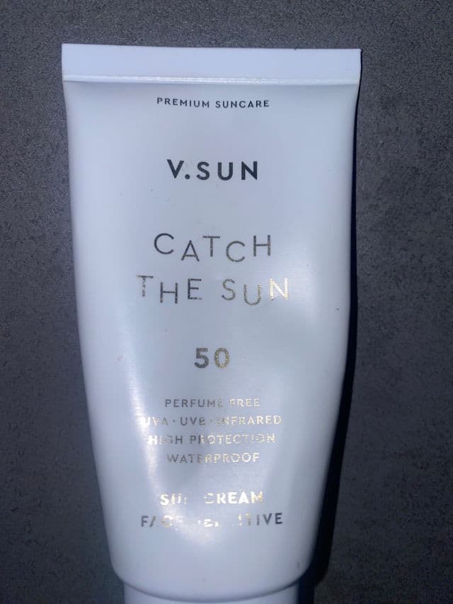 V.SUN Catch The Sun Face Sun Cream SPF 50 Perfume Free review photo by Julsen