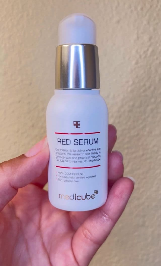 Medicube Red Serum review photo by CindyCuidaTuPiel