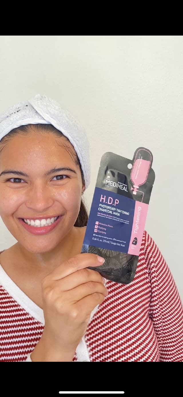MEDIHEAL H.D.P Photoready Tightening Charcoal Mask review photo by CindyCuidaTuPiel