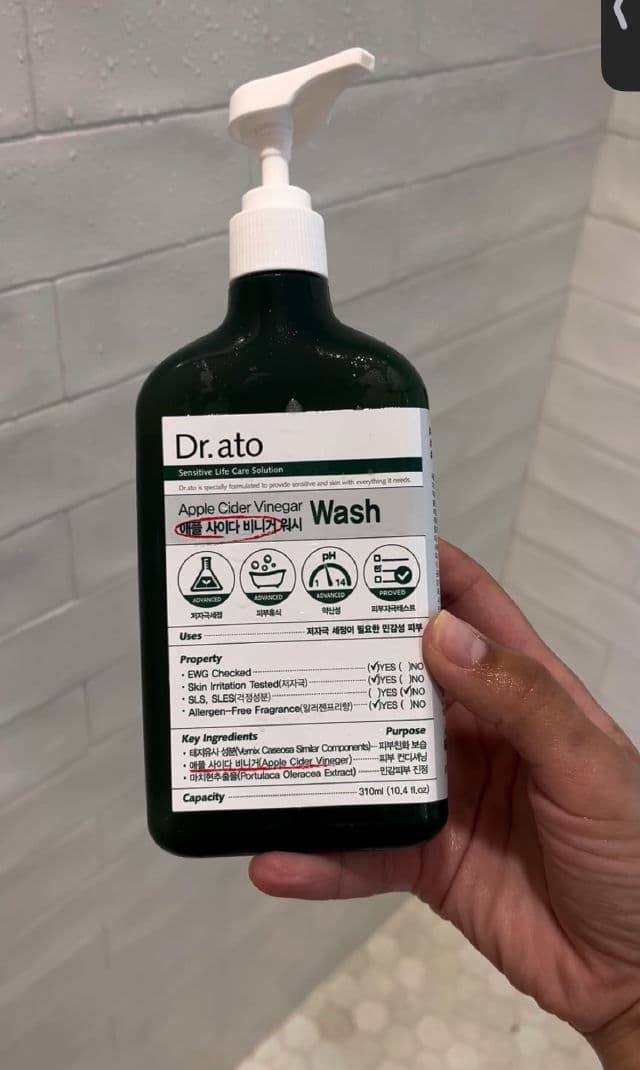 Dr. Ato Apple Cider Vinegar Wash review photo by Alatinaandagolden