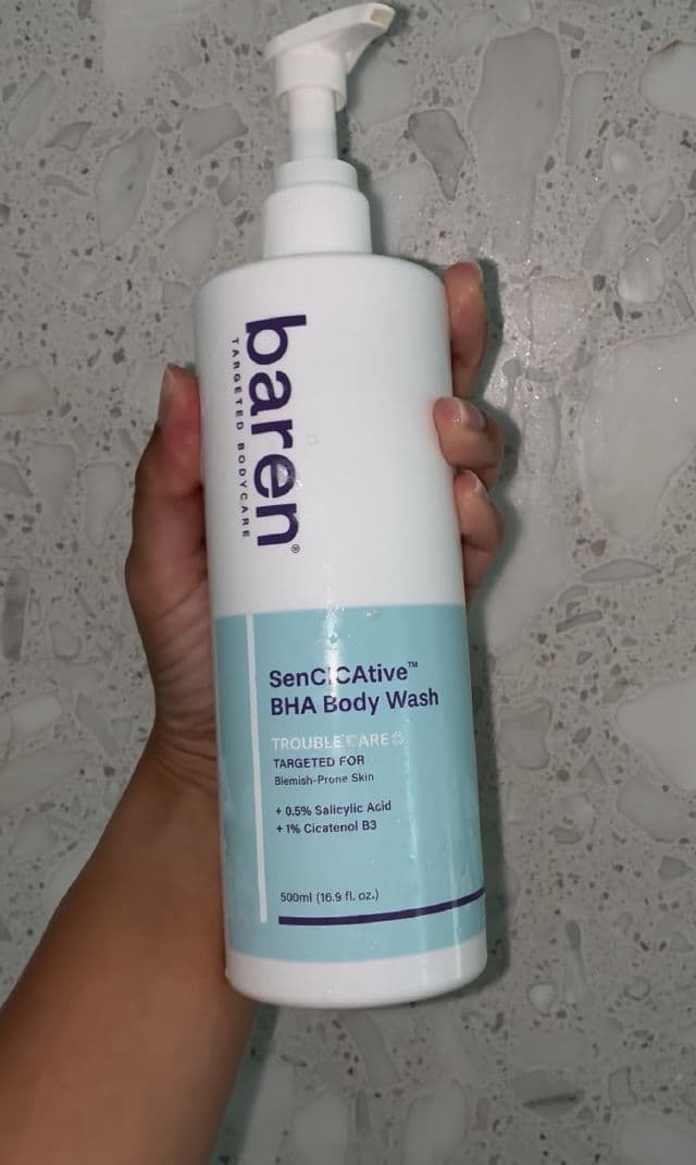 Baren SenCICAtive BHA Body Wash review photo by Alatinaandagolden