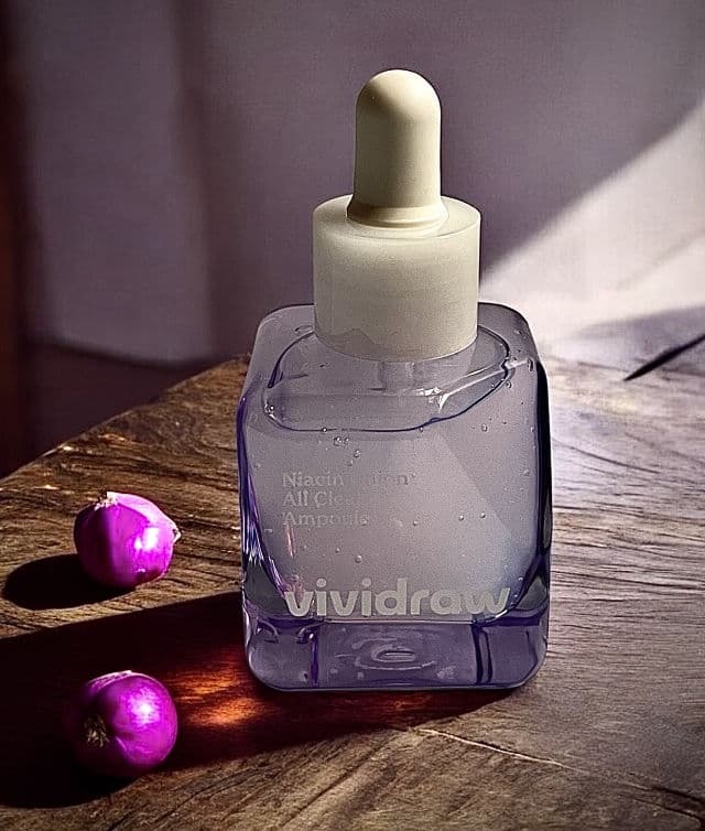vividraw Niacin Onion All Clear Ampoule review photo by imasha 