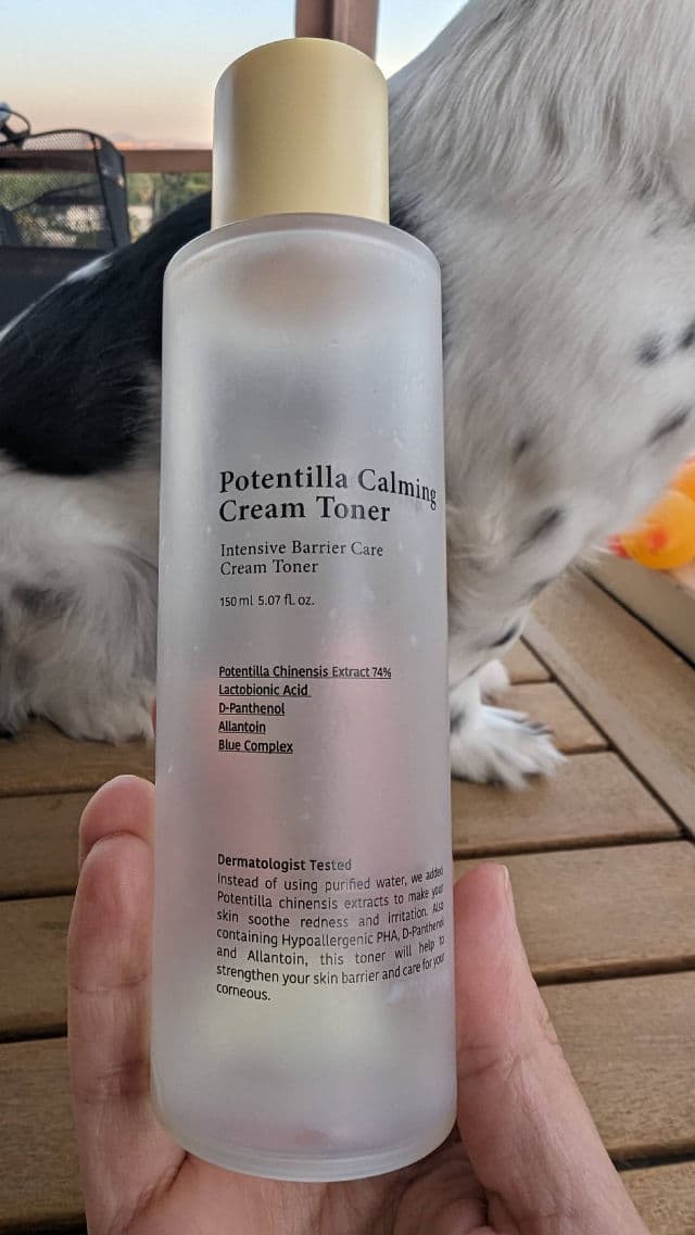 Keenoniks Potentilla Calming Cream Toner review photo by SkinLikePeach