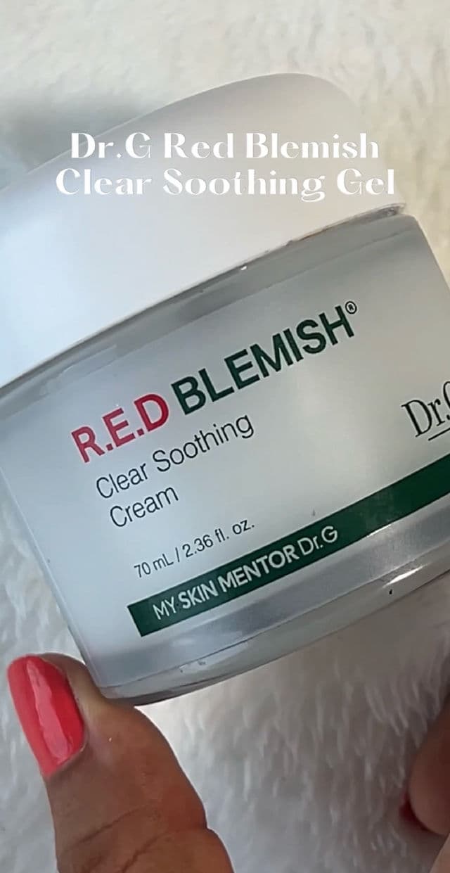 DR.G Red Blemish Clear Soothing Cream review photo by JoselinaStyle