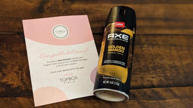 AXE Golden Mango Premium Deodorant Body Spray review photo by earnedit