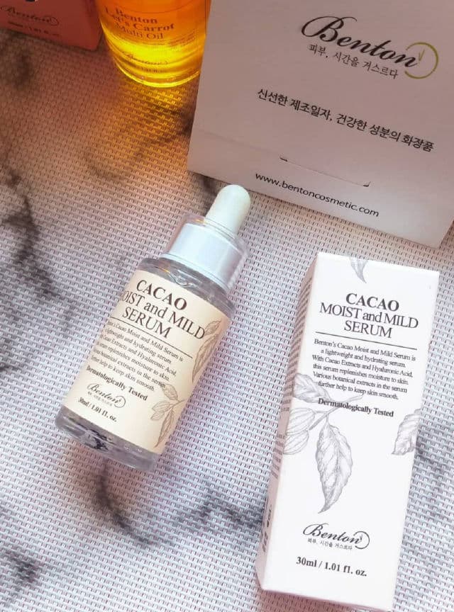 BENTON Cacao Moist and Mild Serum review photo by haniyakhan24