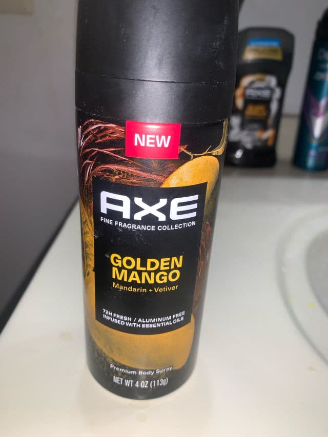 AXE Golden Mango Premium Deodorant Body Spray review photo by kshey34