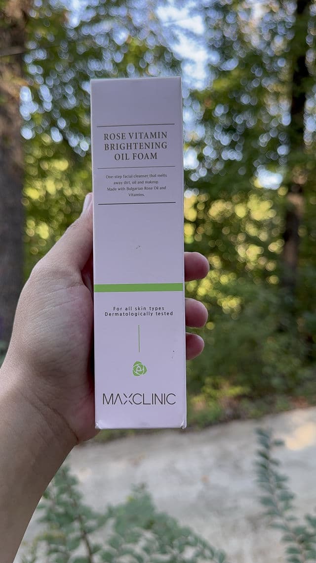 Maxclinic Rose Vitamin Brightening Oil Foam review photo by NanayJessz