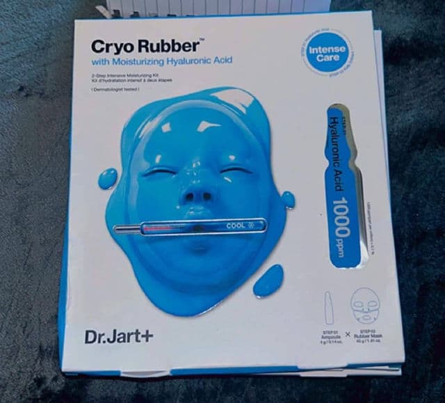 Dr. Jart+ Cryo Rubber™ with Moisturizing Hyaluronic Acid - Hyaluronic Acid Ampoule Pack review photo by NanayJessz