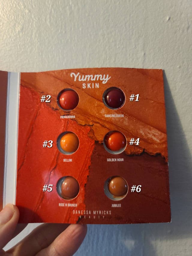 Danessa Myricks Yummy Skin Blurring Balm Powder Flushed review photo by Eudora