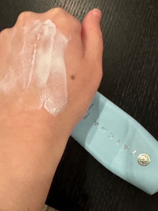 Tatcha Pore Perfecting Sunscreen review photo by Lisue