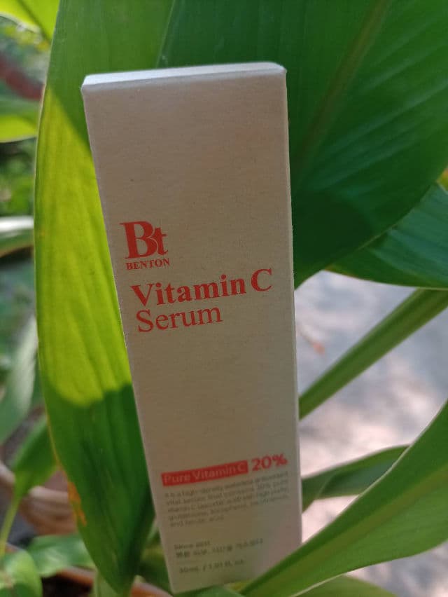 BENTON Vitamin C Serum review photo by Makeupbyyelii