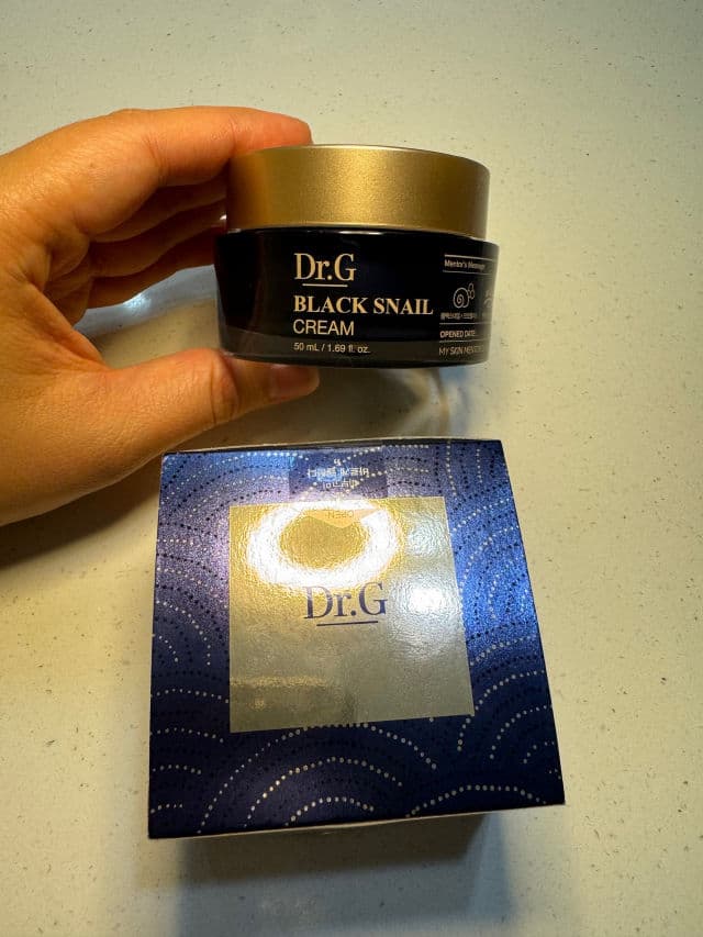DR.G Black Snail Cream review photo by Hoanguyen