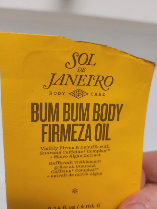 Sol de Janeiro Bum Bum Body Firmeza Oil review photo by jeunesse