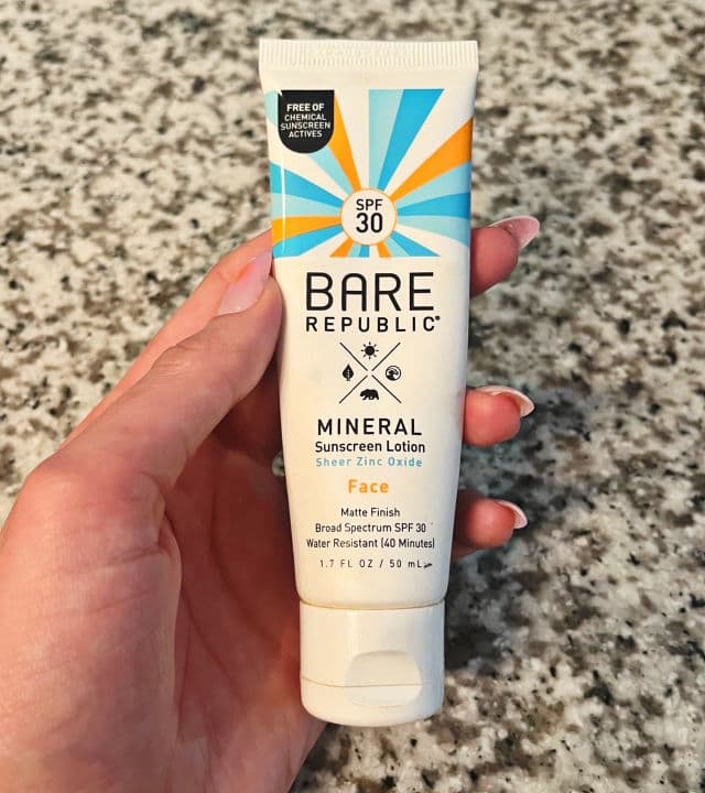 Bare Republic Mineral Face Sunscreen Lotion SPF 30 review photo by MChristina2