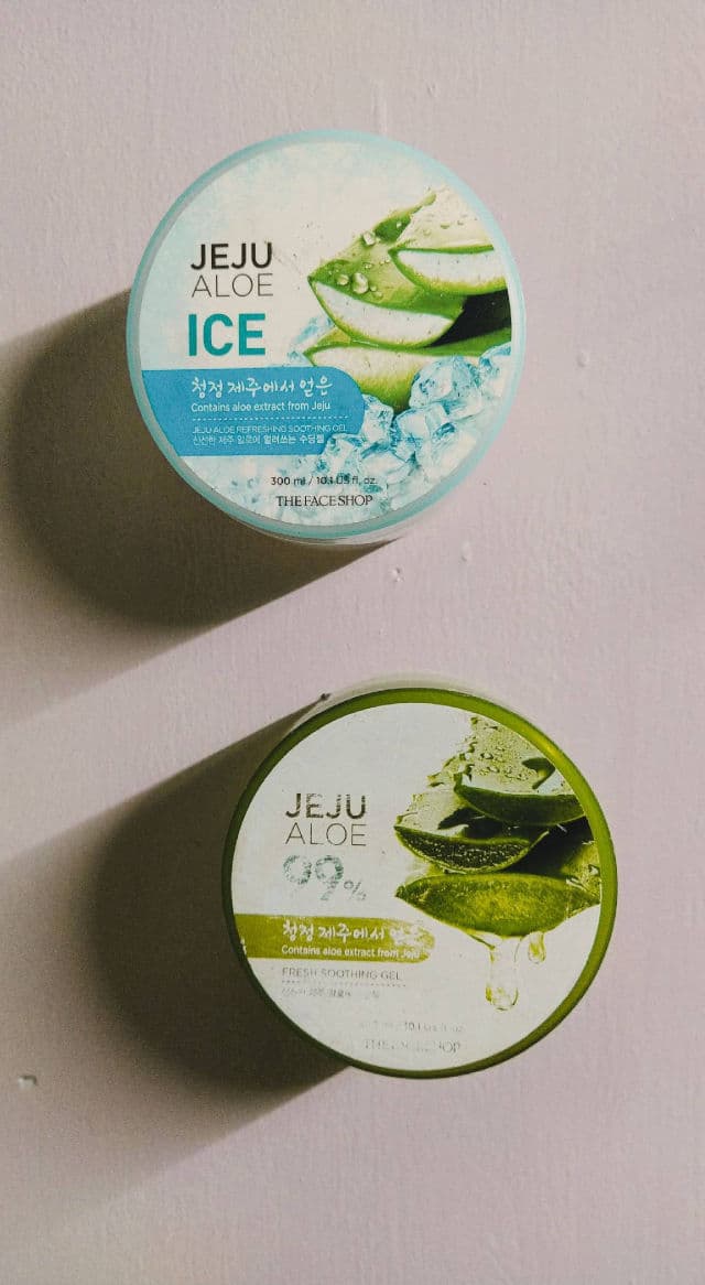 THE FACE SHOP Jeju Aloe Ice Soothing Gel review photo by MegMax