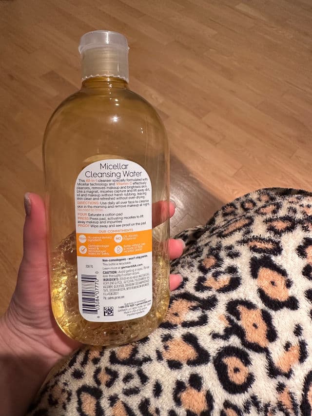 Garnier Micellar Cleansing Water with Vitamin C review photo by Daria88