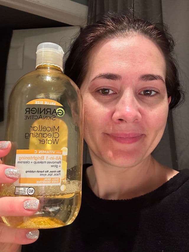 Garnier Micellar Cleansing Water with Vitamin C review photo by Daria88