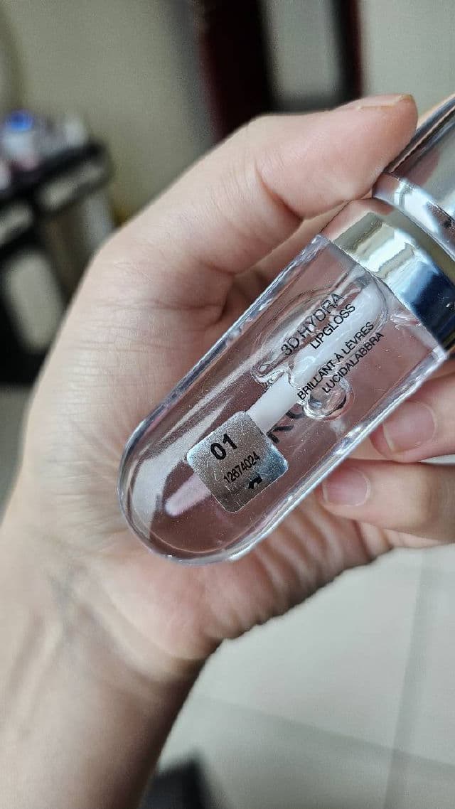 Kiko 3D Hydra Lipgloss 01 Clear review photo by sheema04