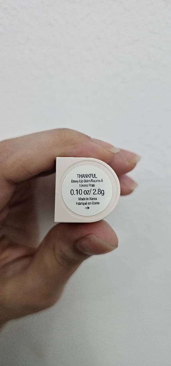 Rare Beauty With Gratitude Dewy Lip Balm - Thankful review photo by sheema04