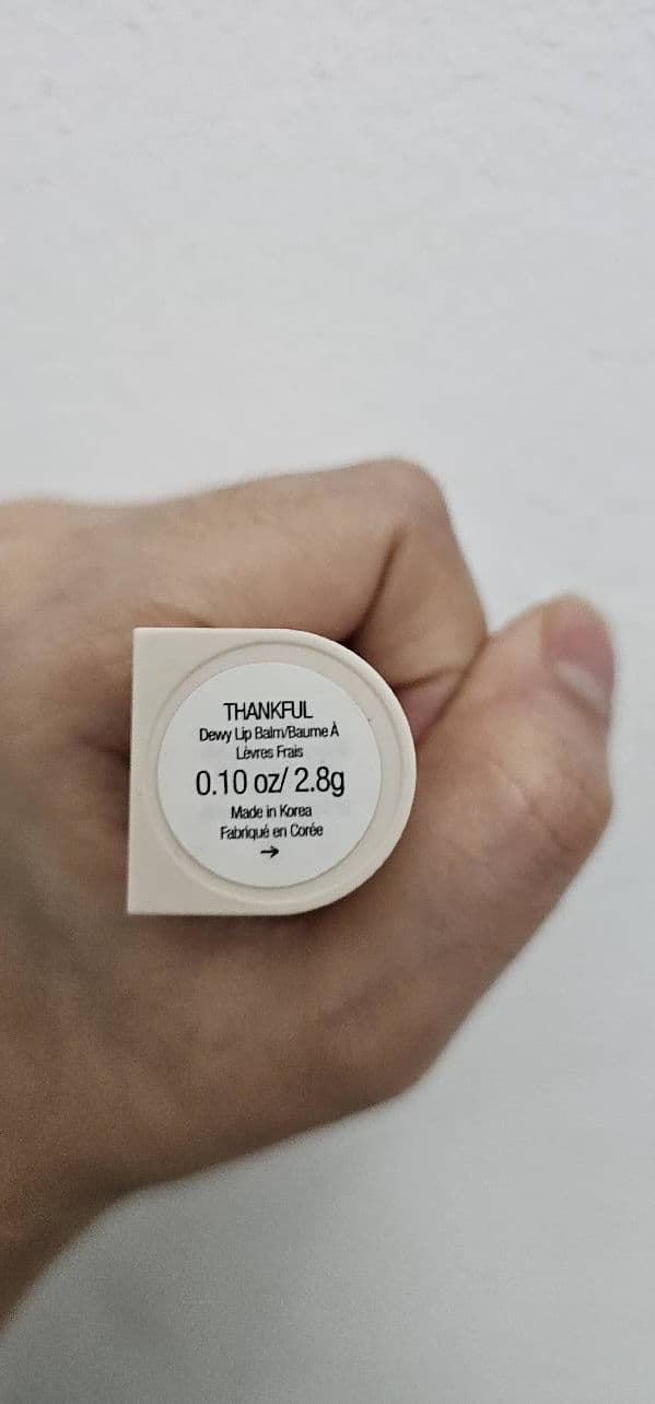 Rare Beauty With Gratitude Dewy Lip Balm - Thankful review photo by sheema04