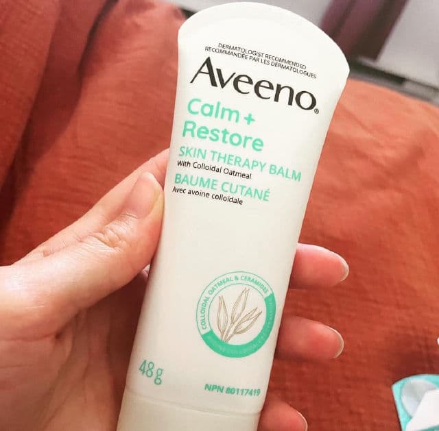 Aveeno Calm + Restore Skin Therapy Balm review photo by jojoxreview