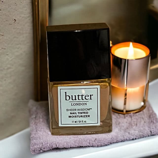 Butter London Sheer Wisdom Nail Tinted Moisturizer review photo by Itstime4glam