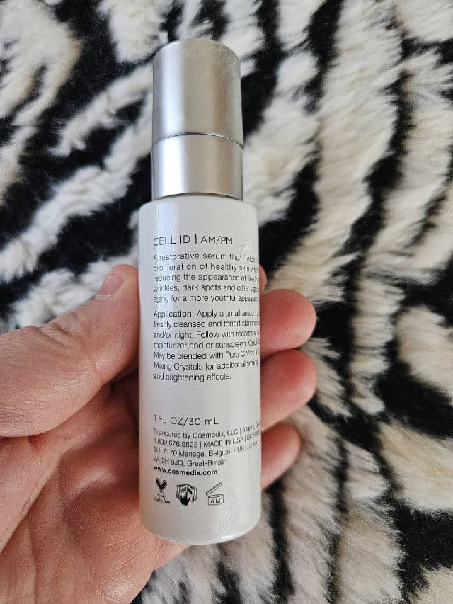 Cosmedix Cell ID review photo by Itstime4glam