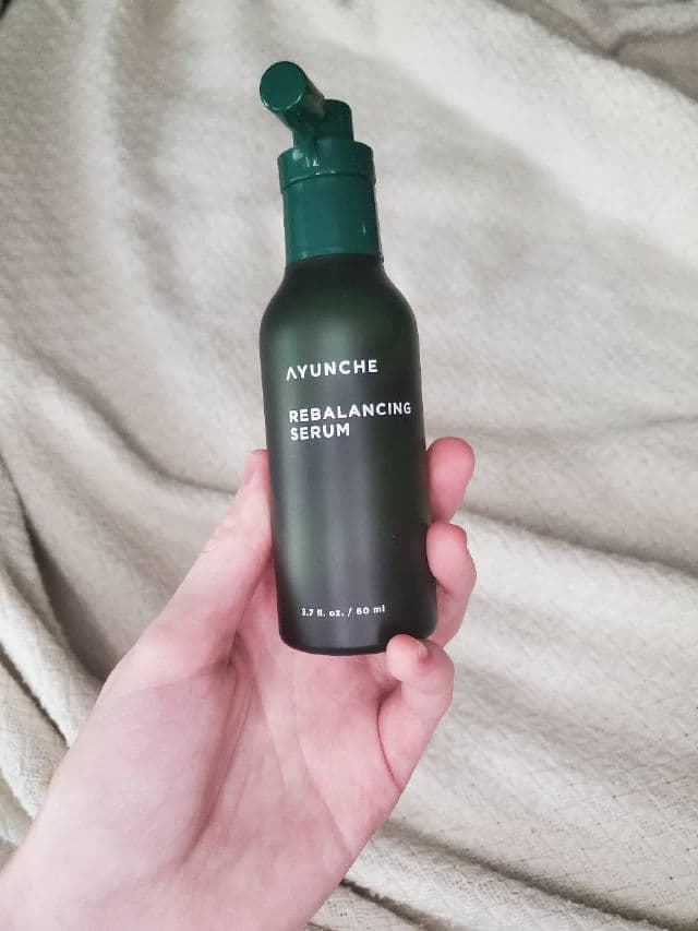 AYUNCHE Rebalancing Serum review photo by TarynMB